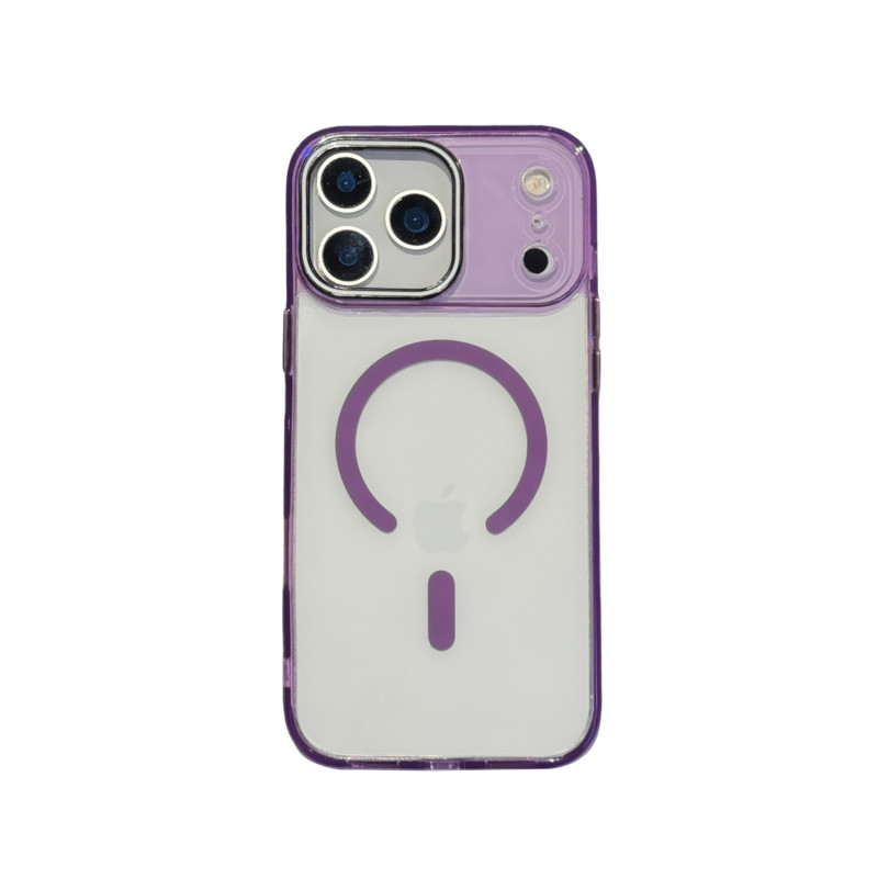 适用iPhone17promax磁吸手机壳一体触控键苹果16防摔亚克力保护套|undefined