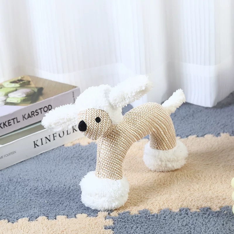 Arched poodle