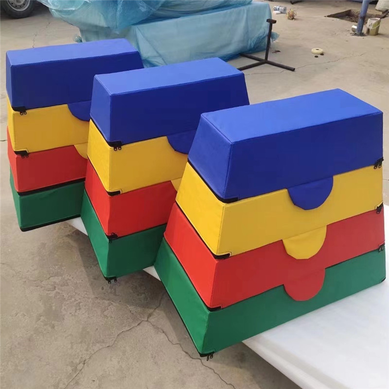 Children's Soft Jumping Box Kindergarten Split-Leg Jumping Saddle Horse Goat Jumping Sensory Physical Training Equipment Jumping Combination