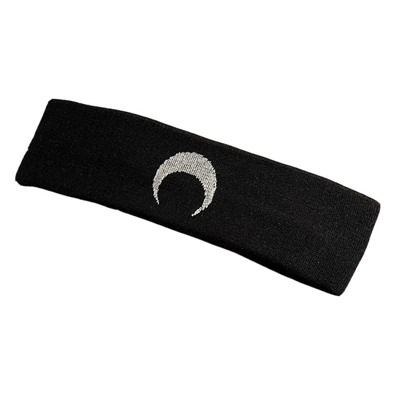 New summer Thin Moon sports hair band daily outerwear Street women's casual yoga sweat-absorbent wide-brimmed headband fashion