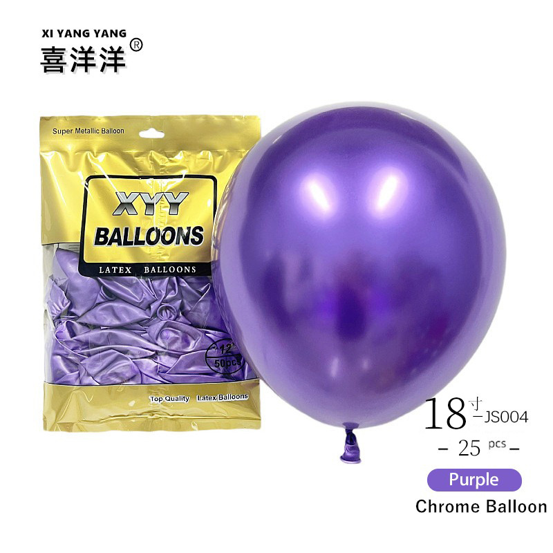 Globos metálicos para decoración, varios tamaños (5-18 pulgadas)