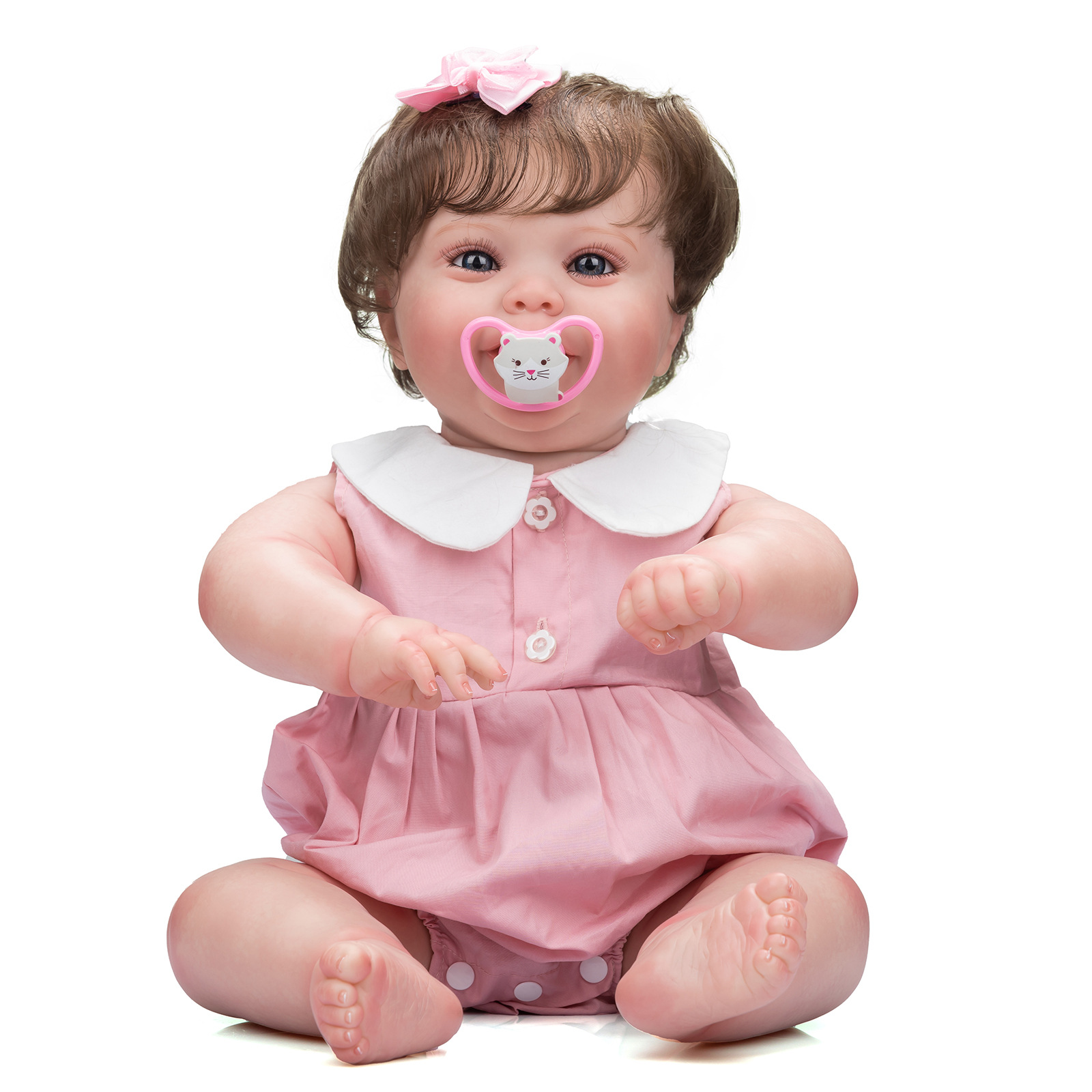 Npk50cm pegamento completo simulación bebé renacido muñeca KODI transfronterizo e-commerce suministro de una sola pieza de entrega