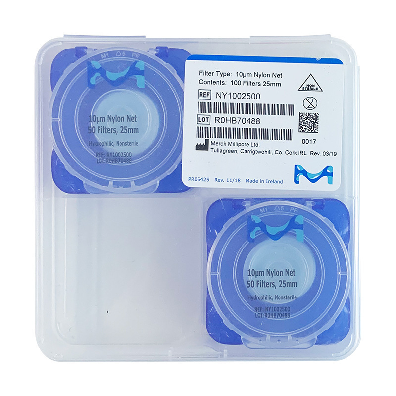 NY1002500密理博尼龙网滤膜汽车工业清洁度分析颜料监测Millipore