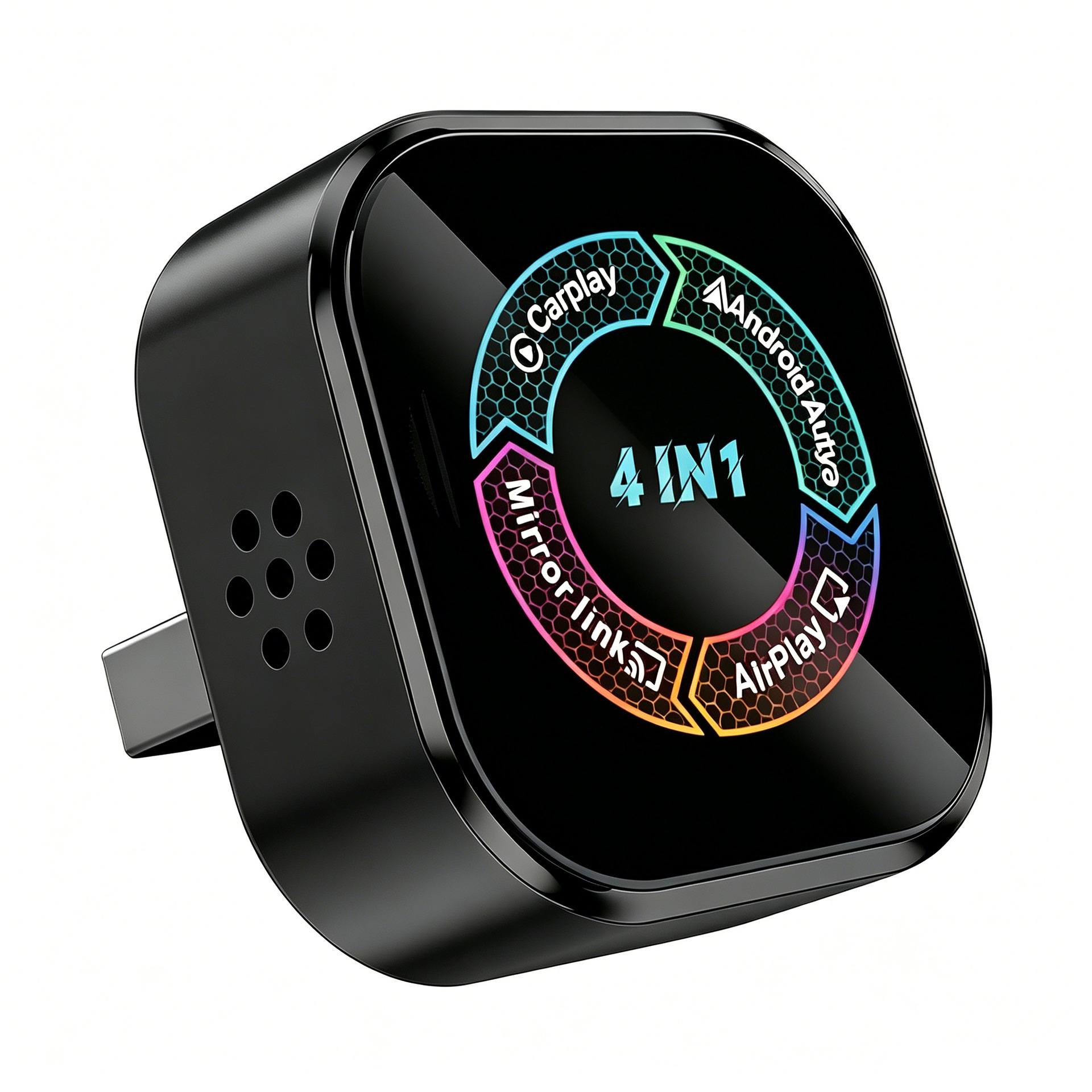 Best-selling 4-in-1 Apple and Android Mirror Screen Dual-Band Car Smart Box with Reverse Control Wireless CarPlay Box