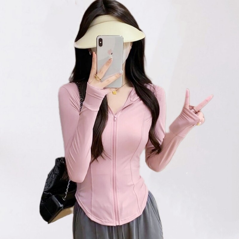 Sun Protection Clothing for Women, Summer Outerwear, Lightweight Cardigan, Sun Protection Jacket for Women, Outdoor Uv Protection, Breathable Ice Silk Sun Protection Clothing Sun Protection Clothing for Women, Summer Outerwear, Lightweight Cardigan, Sun Protection Jacket for Women, Outdoor Uv Protection, Breathable Ice Silk Sun Protection Clothing