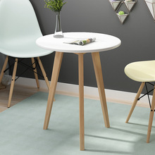 .北欧小圆桌简约边几椅子组合迷你家用小茶几现代创意休闲洽谈桌