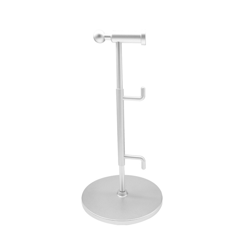 Auriculares de metal soporte de auriculares de escritorio soporte de auriculares desmontable soporte de exhibición auriculares de juegos soporte
