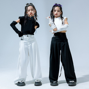 Children's dance performance fashion clothes girls' jazz dance hip hop clothes suit hip hop children jazz performance clothes cool