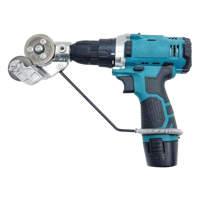 Cortador de taladro eléctrico manual de cambio de conversión cortador de placa de metal nuevo hierro tijeras modificación cambio cortador transfronterizo