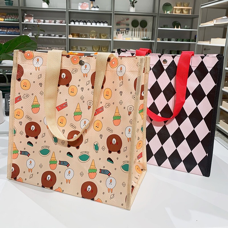 Extra Large Capacity, Durable Storage Bag for Clothing and Sundries, Travel Grocery Shopping Zipper Laundry Bag Shopping Bag