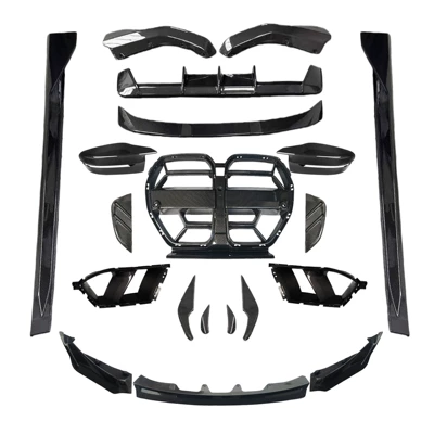 Bmw M3 M4 G80 G82 Modified – Big Surrounded - v-style-complete-set-of-small-surround