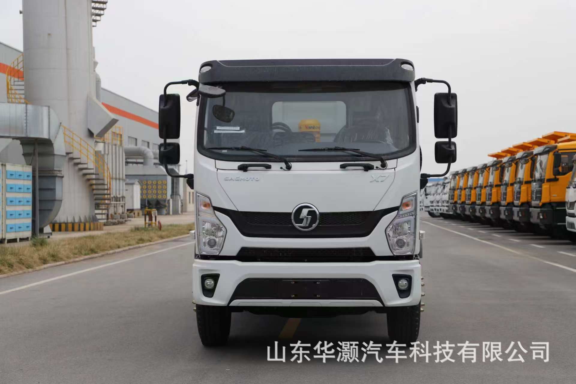 SHACMAN Cross-Border Version X9 Series 4x2 Medium-Duty Dump Truck, Construction Soil Tipper Truck, Supports Left and Right Steering