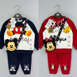 ��һ������������Kiabi �l������3����tracksuit+bag 3pcs set