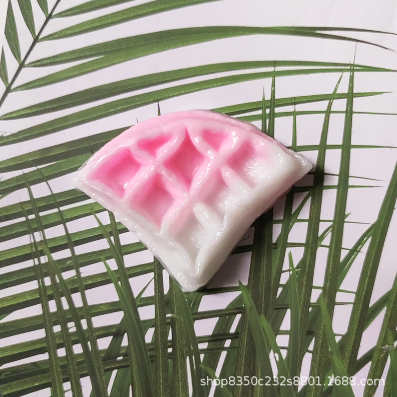 Peñón peñón patas de gato waffle comida juegos descompresión rebote lento viscoso descompresión juguetes de hechizo barra de crema puzzle