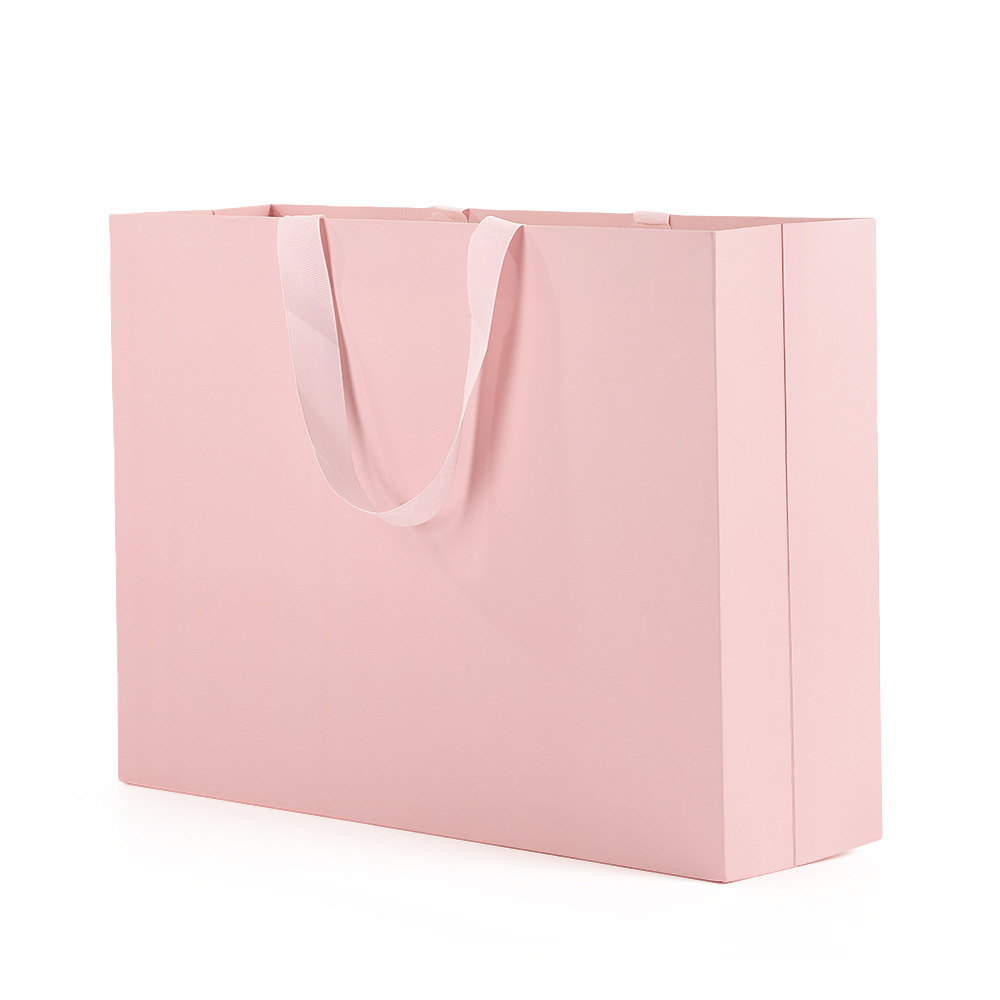 Caja de regalo plegable con tapa de absorción plegable Caja de regalo de literatura y arte pequeña impresión de caja de regalo de embalaje fresco para el día de San Valentín