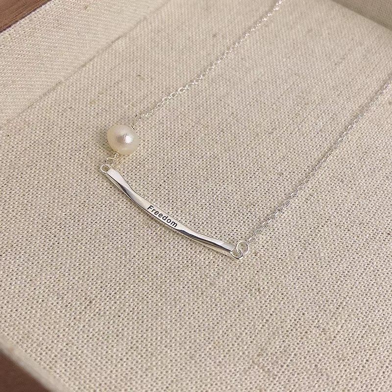 925 sterling silver Chain Material cable chain Chain Type 1 Piece 925 Sterling Silver Geometric 925 Sterling Silver Cable Chain Pendant Necklace