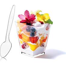 Q 71067 Plastic Dessert Pudding Cup ��Ʒ������ ŷ������羳