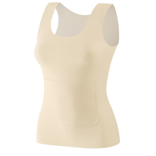Thermal lined, autumn/winter padded, close-fitting waist support, comfortable base heating innerwear for women, can be worn outside