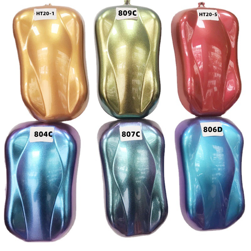 厂家直销彩色变色龙油墨油漆鞋材皮革烤漆变色龙玩具变色龙鲜花