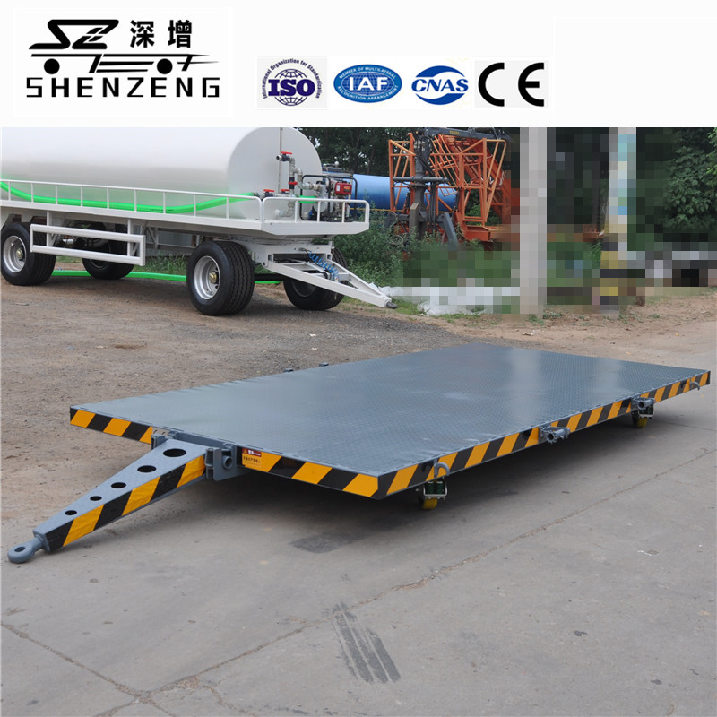 3吨超低平板拖车万向轮厂内运输板车 板车运输 工具转运拖车