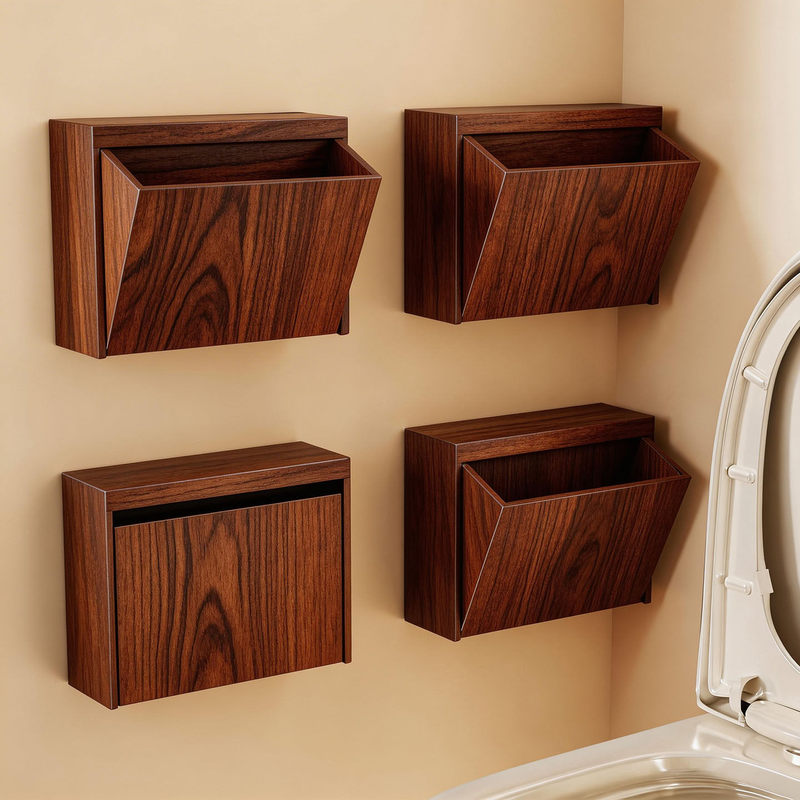 Bathroom Roll Paper Holder, Bathroom Sink, No-Drill Wet Toilet Paper Organizer, Bathroom Wall-Mounted Storage Rack Bathroom Roll Paper Holder, Bathroom Sink, No-Drill Wet Toilet Paper Organizer, Bathroom Wall-Mounted Storage Rack