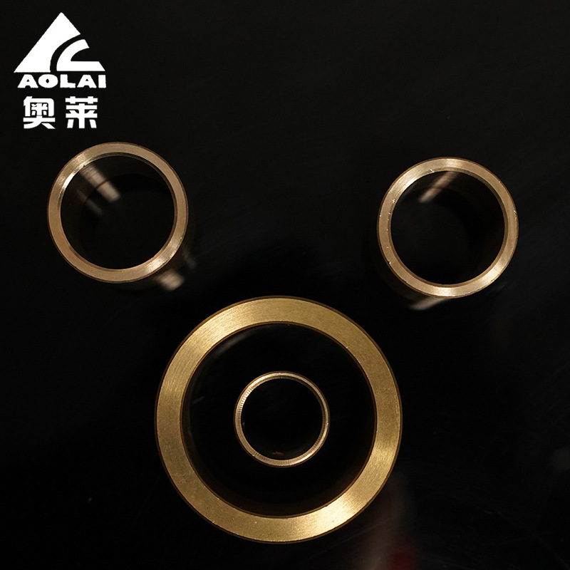 生产厂家批发 铜套铜齿轮套五金铜配件可定 制机械用自润滑轴承套