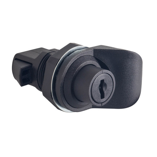 Hengzhu MS750 black tongue lock switch electric cabinet door lock industrial distribution box lock push-type plastic button lock
