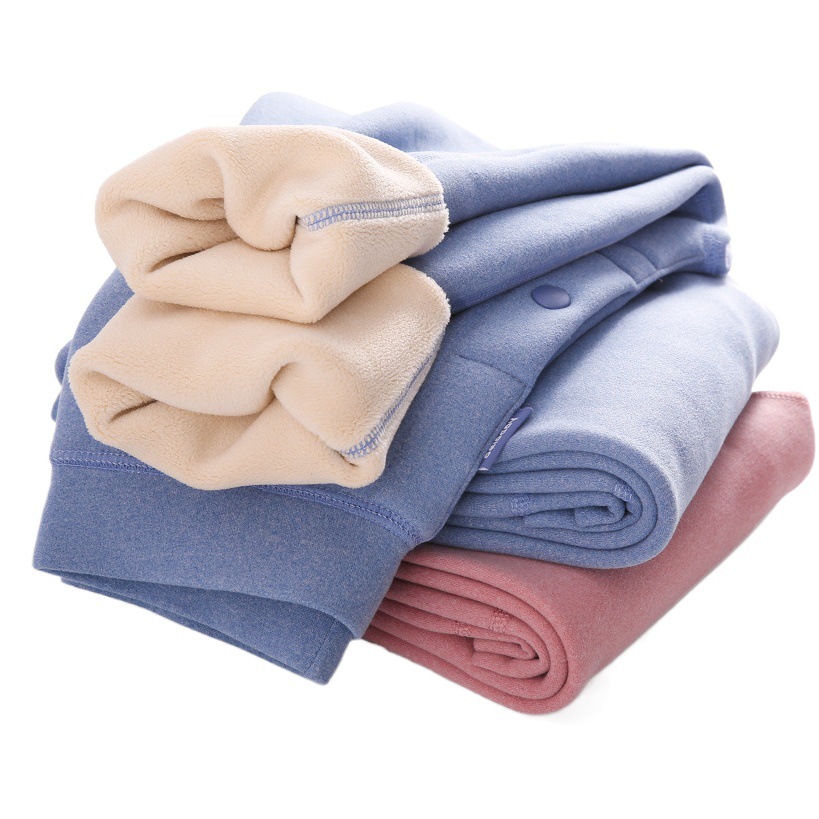 Children's Velvet Warm Pants Student Velvet Thickened School Uniform Artifact Girls' Cotton Pants Large Children's Pants Boys' Velvet Pants