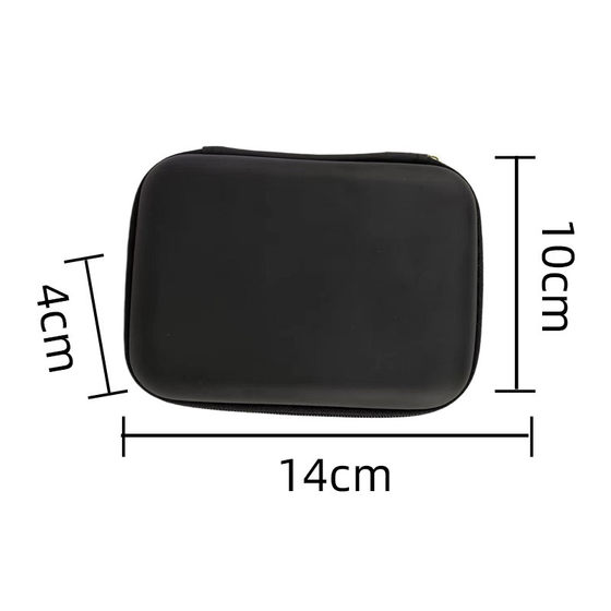 EVA packaging zipper suitable for 3C digital headset data cable mobile power hard disk audio storage bag Industrial