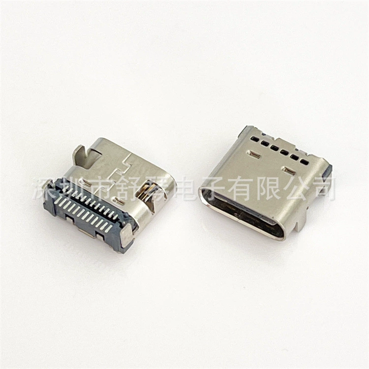 [Duo many styles for plug-in boards] USB 3.16P patch is easy to pass 3A vertical 10.0Type-C материнская платa