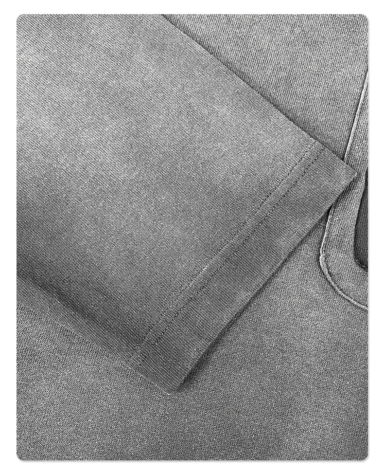 Gradient Cotton Men's Sweatshirt Washed Wasteland Style Top_voghion.com