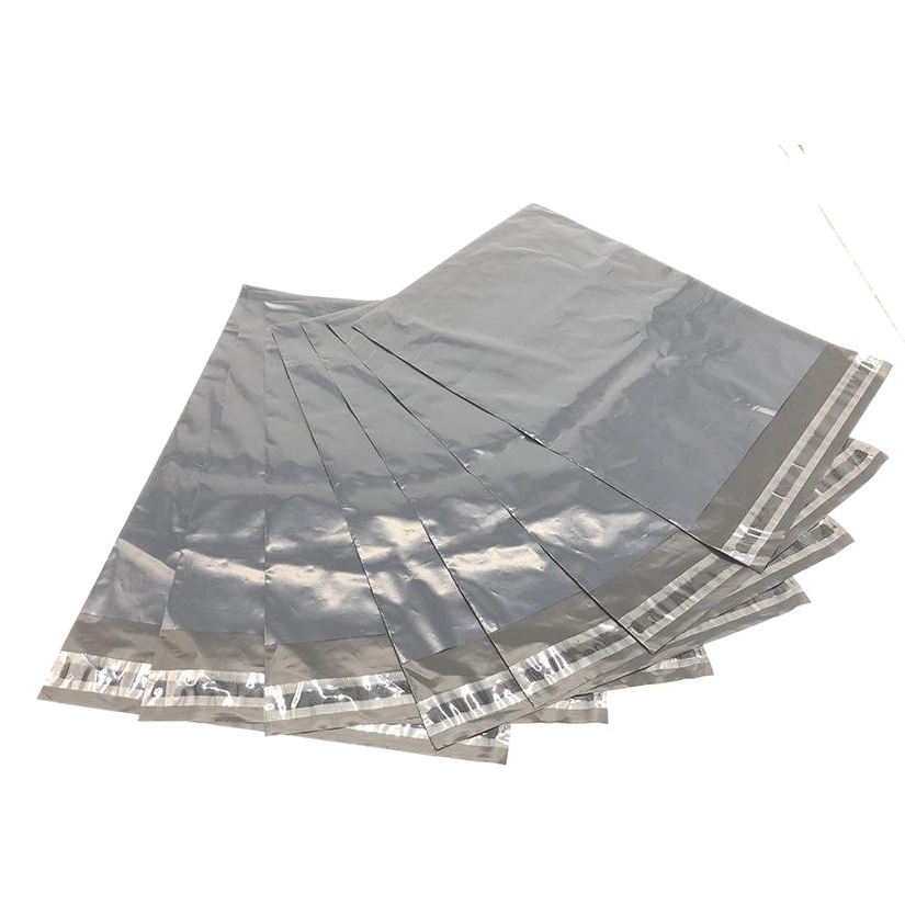 Retorno gris negro expreso bolsa 32*43 e-commerce ropa Paquete de correo bolsa impermeable de plástico grande expreso bolsa