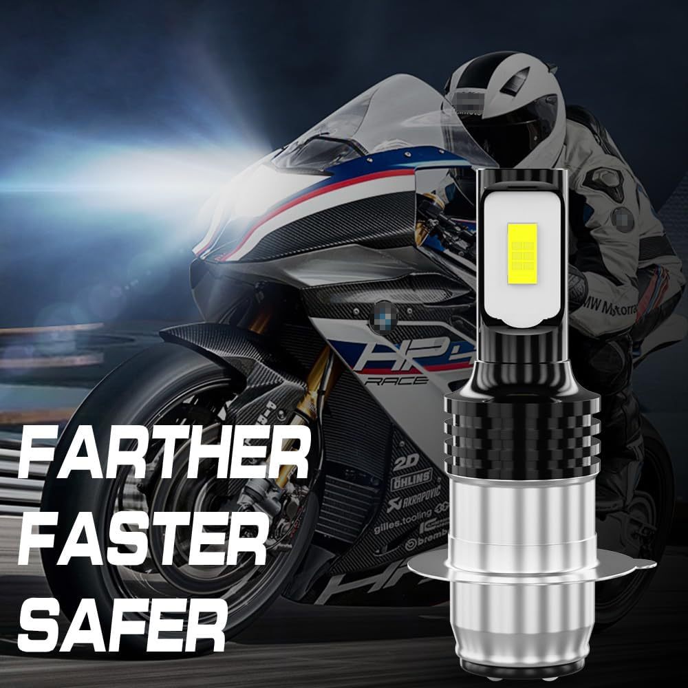 Transfronterizos automóviles motocicleta ATV LED luz de niebla H6M / P15D 80W 3570 2SMD luz de niebla de conducción de alto brillo image 2