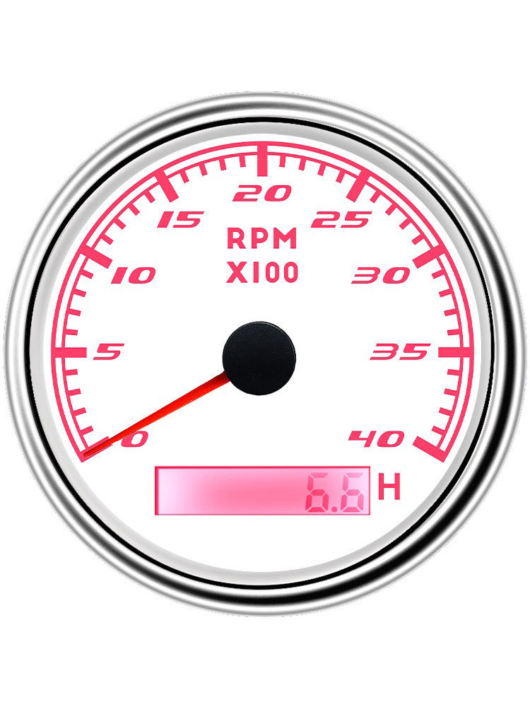 85mm Alternator W-Terminal Engine Tachometer Truck Yacht Car