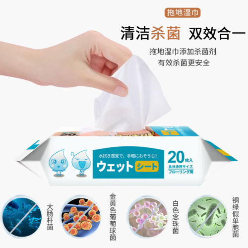 Static Electricity Dustpan Household Lazy Mop Single-Use Flat Floor Mopping Mop Replacement Wet Wipes Wash-Free Cloth