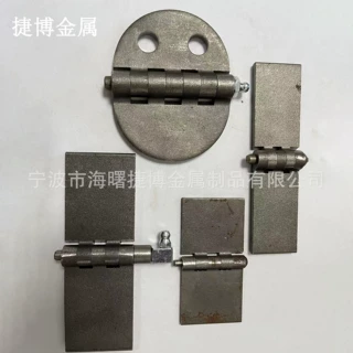 304不锈钢无孔合页 焊接折页 工业重型加厚铰链 五金箱体配件批发