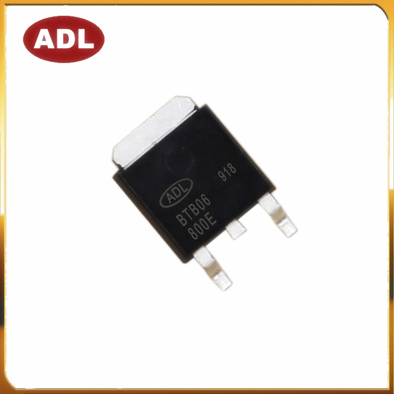 奥德利 BTB06-800 双向可控硅 BTB06-600 TO-252 贴片 厂家直销