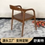 家用餐厅茶室实木餐椅