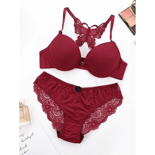 W 92594 Front Hook Butterfly Bra ����������� �W���羳