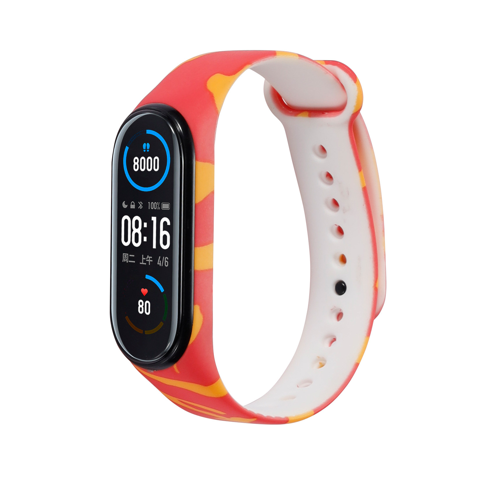 Suitable for Xiaomi Mi Band 5/6/7/8/9 strap carbon fiber pattern 3/4…