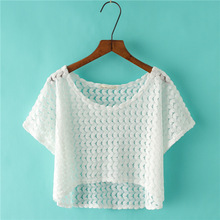 2025夏季新款百搭泳衣外搭小罩衫披肩女夏超短款蕾丝坎肩上衣薄款