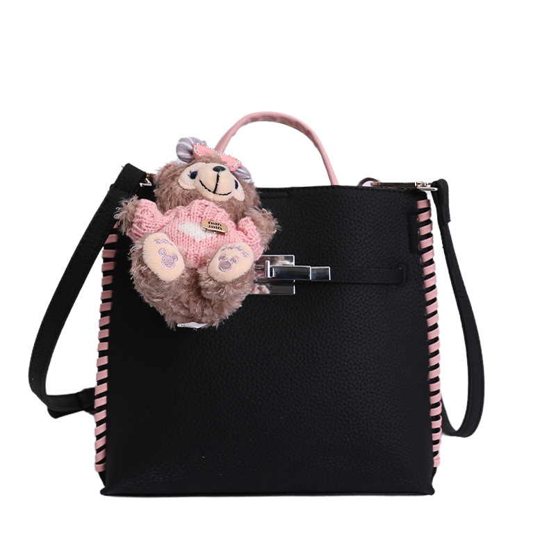 Bolso para mujeres 2026 nuevo estilo de alta calidad de moda tejida bolsa de mano alta textura versátil de viaje mochila de hombro