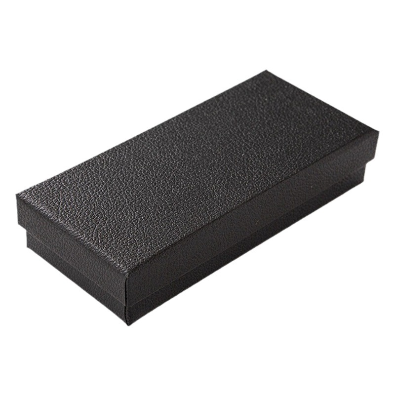 Fábrica en stock caja de reloj negro al por mayor caja de reloj tapa caja de almacenamiento rectangular caja de reloj cuadrada