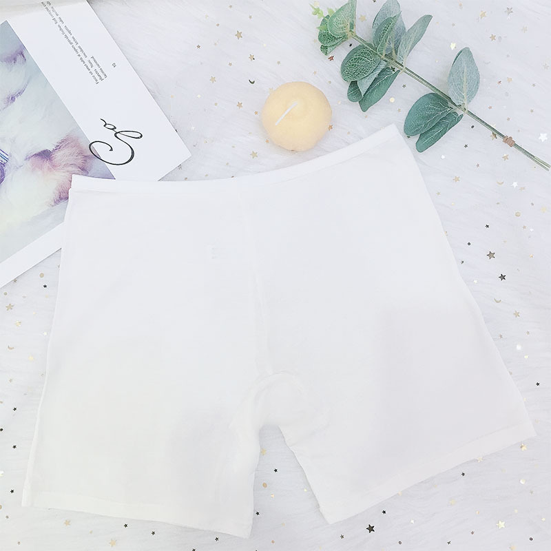 Pantalones de seguridad de niña modal al por mayor de fábrica cómodos calzoncillos Boxer de fibra de bambú transpirable anti-Exposición para mujer