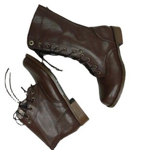 2017 autumn and winter foreign trade style European and American fashion men's boots shoes motorcycle boots Knight short boots women's shoes