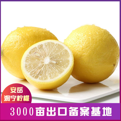 Sichuan Province Yun Ning Season fresh Exit pregnant woman fruit Eureka Anyue Yellow Lemon One piece On behalf of wholesale