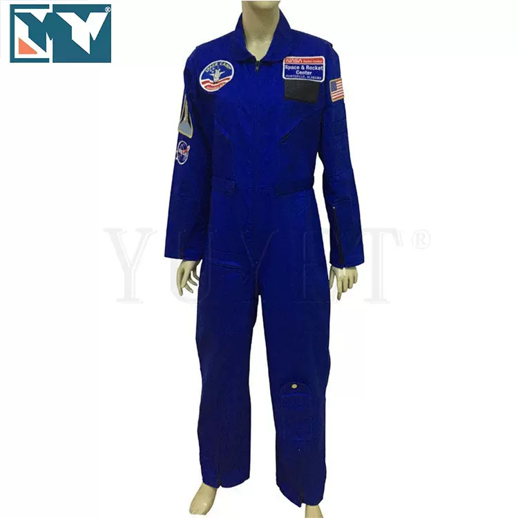 芳纶IIIA永久高性能飞行服阻燃防静电防火飞行服防护工作服连体服