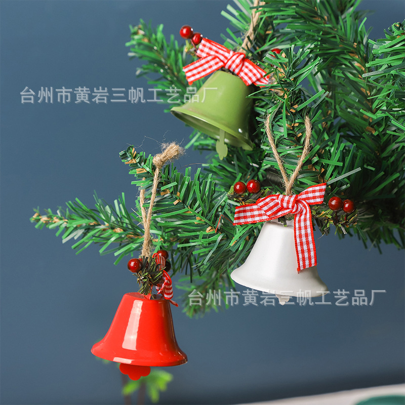 クリスマスベルペンダント金属ホーンベルクリエイティブクリスマスツリー装飾ペンダント休日ホームアクセサリーアクセサリー|undefined