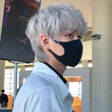 男士短发假发学生cos款舞会角色扮演白色韩版帅气奶奶灰假毛批发