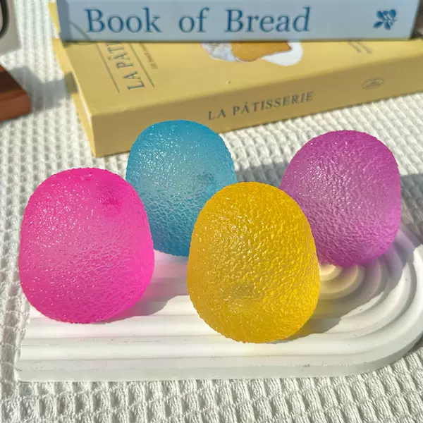 Amazon's new Needoh frosted candy maltose ball rainbow candy slow-rebound stress-relief toy